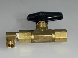 PARKER 4F-B6LJ-SP HIGH PRESSURE STAINLESS STEEL 3 WAY BALL VALVE - EXCELLENT