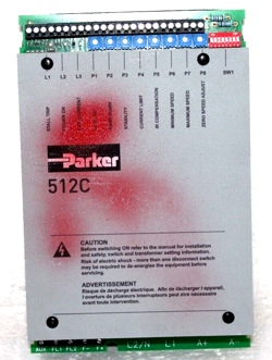 PARKER 512C-16-00-00-00 DC MOTOR SPEED CONTROLLER - DC512C SERIES