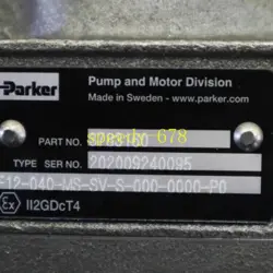 F12-040-MS-SV-S-000-0000-P0 PISTON