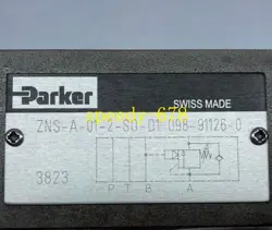 PARKER ZNS-A-01-2-S0-D1 098-91126-0 VALVE NEW