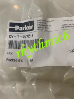 1PC BRAND NEW PARKER CV-1-661212 CHECK VALVE FAST DELIVERY FEDEX OR DHL