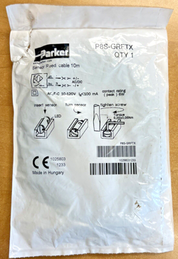 PARKER P8S-GRFTX SENSOR REED CABLE 10 METERS  ***BRAND NEW***