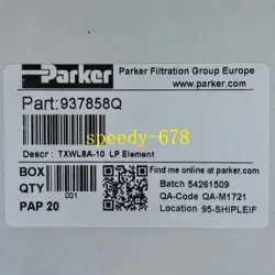 PARKER 937858Q FILTER ELEMENT NEW