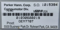 OEM770T COMPUMOTOR SERVO