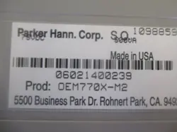 1PC NEW PARKER OEM770X-M2 OEM770XM2 BRUSHLESS SERVO DRIVE