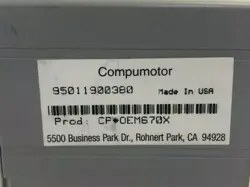 CP*OEM670X COMPUMOTOR SERVO
