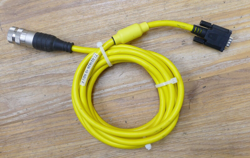 PARKER 71-021628-10 REV F MOTOR FEEDBACK/ENCODER CABLE PS TO VIX/ARIES 10' LONG