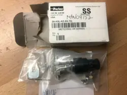 NEW PARKER 2A-H3L-KZ-SS-TC METERING HR SERIES FLOW METER