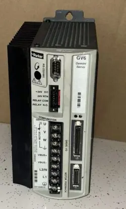 PARKER GV6-U12E-NK GEMINI SERVO DRIVE, REV E