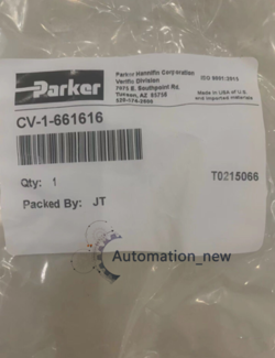 1PCS NEW PARKER CV-1-661616 ONE-WAY VALVE VIA FEDEX OR DHL