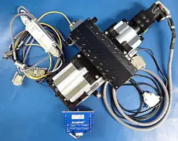 PARKER LINEAR ACTUATOR POSITIONER STAGE 803-4099E / 803-4099F W/ COPLEY ACCELNET