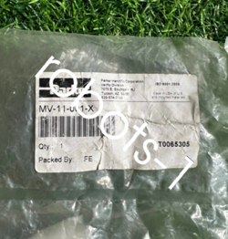 MV-11-001-X PARKER NEW MANUAL DIAPHRAGM VALVE BY DHL OR FEDEX