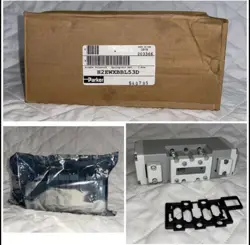 PARKER SINGLE SOLENOID PRING AIR RET 2 POS H2EWXBBL53D 120V 145 PSI