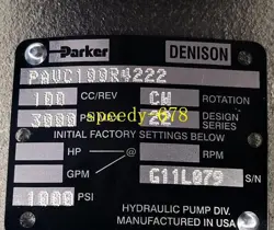 PARKER PAVC100R4222 PLUNGER