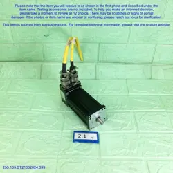 PARKER SM233AE-NTQN, SERVO MOTOR AS PHOTO, SN:4649, FEDEXDHLTOUS.