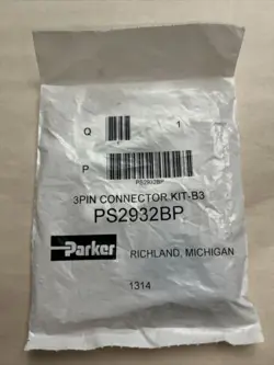 NEW IN BAG - PARKER PS2932BP COIL CONNECTOR FREE USPS PRIORITY SHIPPING