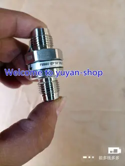 1PCS USED PARKER F9M4V-EP CONNECTOR 1/4 IN 316L FKM 3000PSI #T6400 YS
