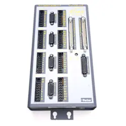 PARKER AT6400-AUX1-120V 4-AXIS INDEXER CONTROLLER, 120VAC 1.5A *DAMAGED CLAMPS*