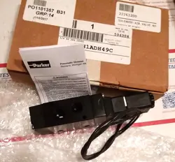 NEW PARKER PNEUMATIC AIR VALVE SOLENOID B5H1ADH49C 22261200 P02824H49 594984