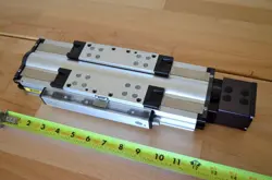 PARKER 404XR LINEAR ACTUATOR PRECISION BALLSCREW STAGE NEMA17, 100MM TRAVEL - NR