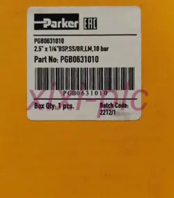 PARKER PGB0631010 PRESSURE