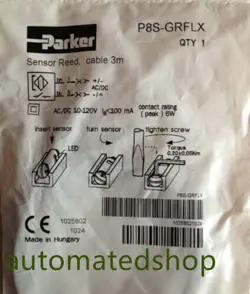 1PC NEW PARKER P8S-GRFLX SENSOR SOLENOID VALVE FREE SHIPPING FEDEX OR DHL #Y