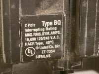 Image 6 of Siemens BQ2B2100 Circuit Breaker 2 Pole 100 Amp Common Trip 120/240VAC