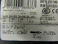 Image 2 of SIEMENS 3RV1011-1GA10 MANUAL MOTOR CONTROLLER 2-5HP 50/60HZ (LOT OF 2) **XLNT**