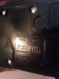 Image 3 of 100 amp main breaker ITE Siemens lug type, EQ-B, BQ2-H100