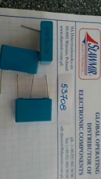 Image 1 of Siemens 7nF 1600V 5% RM22.5 mkt B32653A1702A capacitor Lot-5pcs
