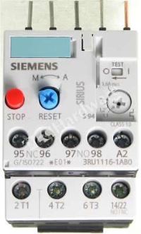 Image 2 of New Siemens 3RU1116-1AB0 3RU1 116-1AB0 SIRIUS Overload Relay 3 Poles 1.1-1.6A