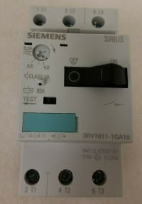 Image 2 of Siemens 3RV1011-1GA10 3-Pole Circuit Breaker, 4.5A-6.3A Range, 400/690V - NEW