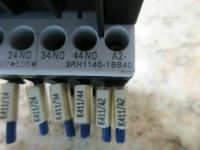 Image 3 of SIEMENS CONTACTOR A2-3RH1140-1BB40 G/080917 E05 GB14048 5-2001 LOT OF 3 PIECES