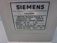 Image 2 of Siemens A1101018565 Signal Isolator Excellent Used