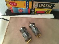 Image 1 of 2 SIEMENS E88CC / 6922 GOLD PIN GREY PLATE AØ1 ‡4 GERMANY PRE AMP TUBES (CCa)