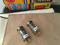 Image 2 of 2 SIEMENS E88CC / 6922 GOLD PIN GREY PLATE AØ1 ‡4 GERMANY PRE AMP TUBES (CCa)