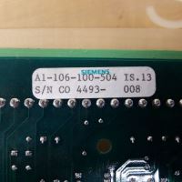 Image 2 of Siemens A1-106-100-504 Powere Interface PCB Circuit Board - USED