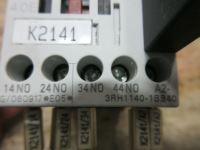 Image 2 of SIEMENS CONTACTOR A2-3RH1140-1BB40 G/080917 E05*  2004 DMG 