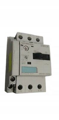 Image 1 of Circuit breaker 4,5-6,3A Siemens 3RV1011-1GA10   contact 3RV1901-1A / # F...