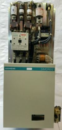 Image 1 of SIEMENS SIMOREG MICROPROCESSOR DCdrive A1-106-150-504 255amp 170hp w/encoder crd