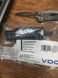 Image 1 of Siemens/VDO A2C53240479Z Windshield Washer Pump With Gasket