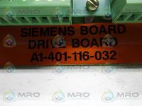 Image 4 of SIEMENS A1-401-116-032 CIRCUIT BOARD * NEW NO BOX *