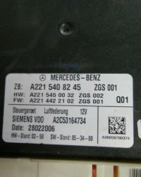 Image 2 of 2008 Mercedes S550 Air Suspension Control Module A2215408245