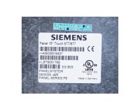 Image 3 of SIEMENS PANEL 15 TOUCH 677/877 DESIGN JONAS&REDMANN A5E00516427