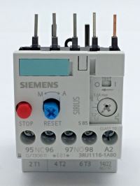 Image 1 of Siemens 3RU1116-1AB0 Overload Relay Suit 1.1-1.6A 6kV 690V Made In Germany 