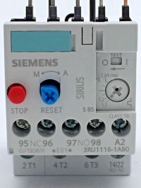 Image 2 of Siemens 3RU1116-1AB0 Overload Relay Suit 1.1-1.6A 6kV 690V Made In Germany 