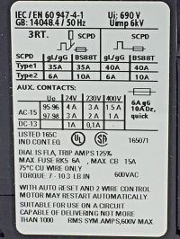 Image 4 of Siemens 3RU1116-1AB0 Overload Relay Suit 1.1-1.6A 6kV 690V Made In Germany 