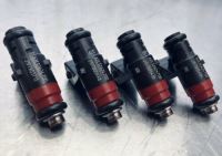 Image 2 of Set (4) Siemens Deka V 80lb hr Fuel Injectors EV1 Short 48mm A2C32624700 HONDA