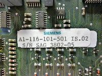 Image 2 of Siemens A1-116-101-501-IS.02 Processor board