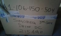 Image 4 of SIEMENS SIMOREG A1-106-150-504. 215 amp  Microprocessor D.C. drive 